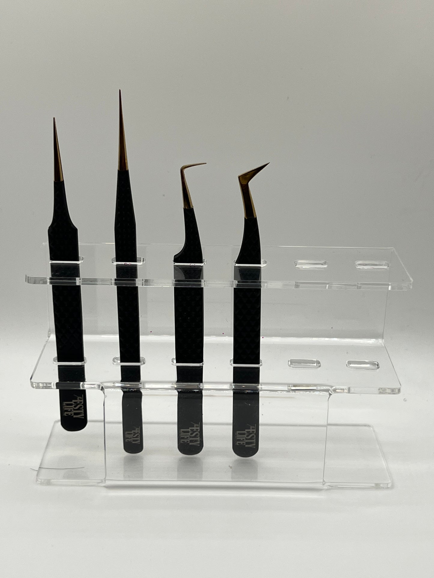 Dripped In Gold (Black With Gold Tips)