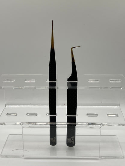 Dripped In Gold (Black With Gold Tips)