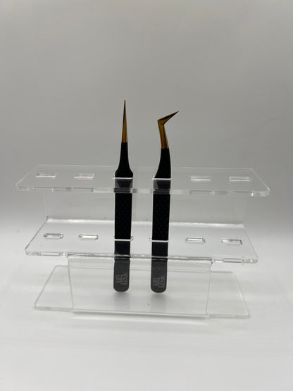 Dripped In Gold (Black With Gold Tips)